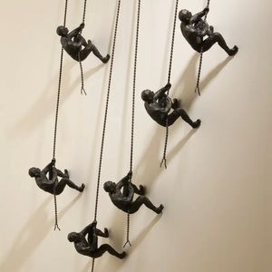 Climbing Man Wall Art